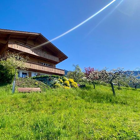 Chalet Egglen "Typical Swiss House, Best Views, Private Jacuzzi" Sigriswil Exterior photo